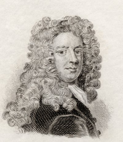 Sir Samuel Garth, från Crabbs Historical Dictionary, publicerad 1825 av English School