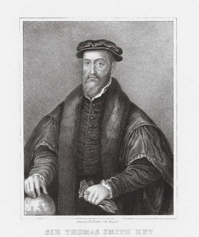Sir Thomas Smith KNT (gravyr) av English School