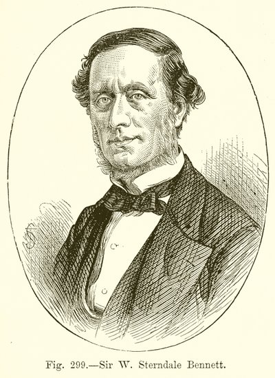Sir W. Sterndale Bennett av English School