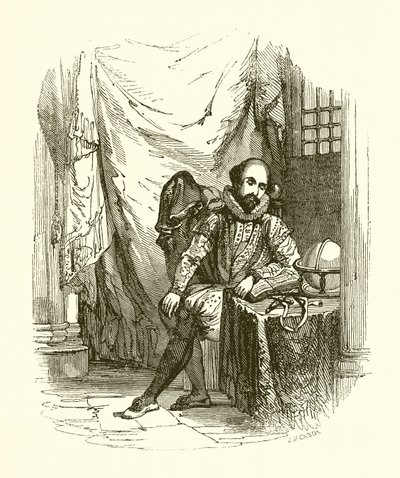 Sir Walter Raleigh i tornet av English School