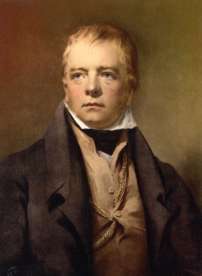 Sir Walter Scott, ca 1895 av English School