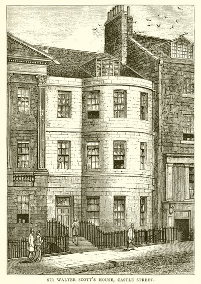 Sir Walter Scotts hus, Castle Street av English School
