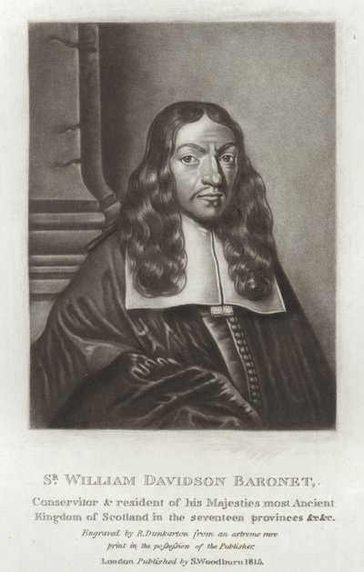 Sir William Davidson av English School