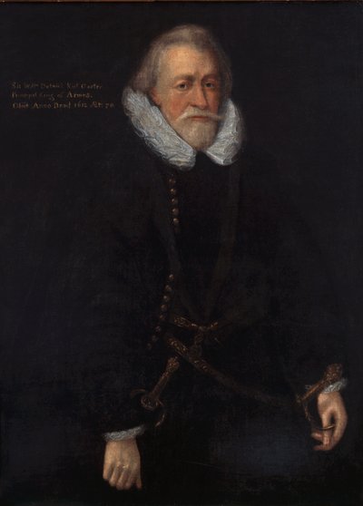 Sir William Dethick, Garter König der Waffen von English School