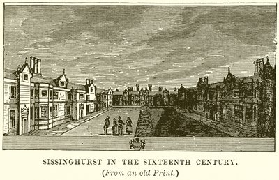 Sissinghurst på 1500-talet av English School