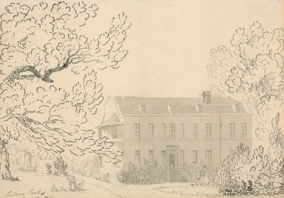 Sketch of Putney Park, Putney, London (wc på papper) av English School