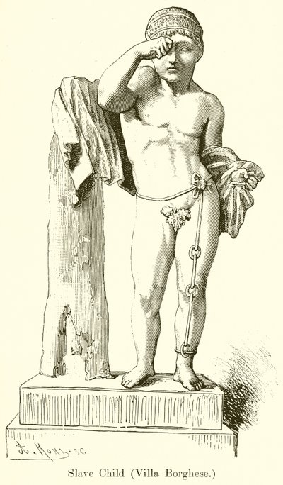 Slavbarn (Villa Borghese) (gravyr) av English School