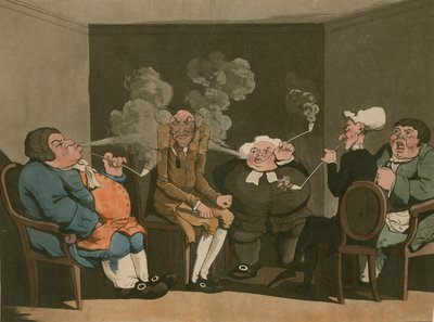 Rökrum; tecknad serie av English School