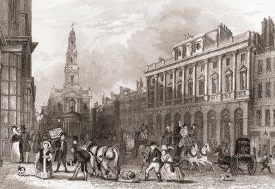 Somerset House, The Strand, London, England av English School