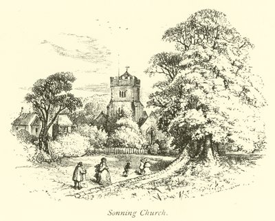Sonnings kyrka av English School
