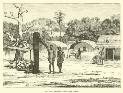 Sonthal Village, Rajmahal Hills av English School