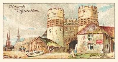 South Gate, Yarmouth (chromolitho) av English School