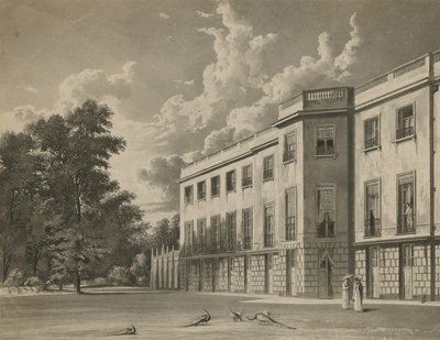 Söder framsidan av Carlton House av English School