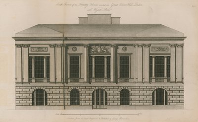 Södra framsidan av Trinity House av English School