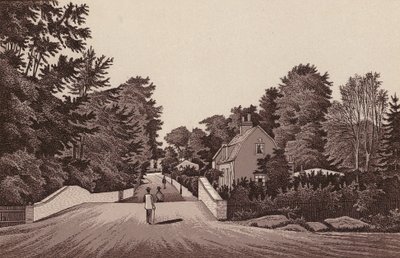 Southend-on-Sea: Prittlewell (litografi) av English School