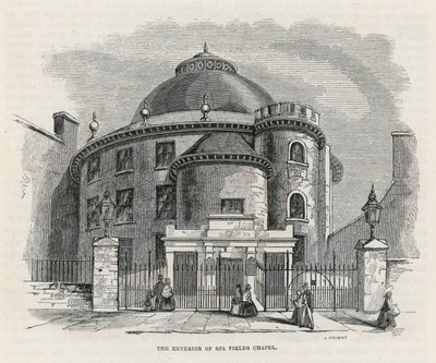 Spa Fields Chapel, Clerkenwell av English School
