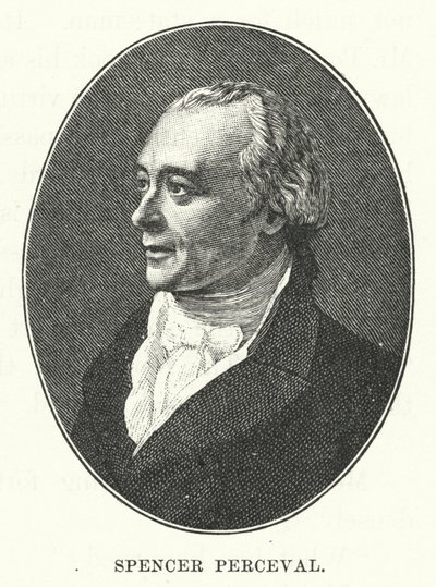 Spencer Perceval (gravyr) av English School