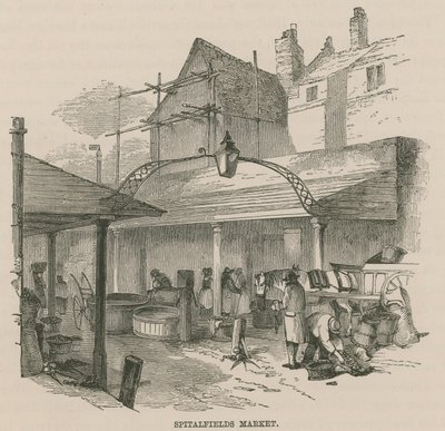 Spitalfields Market, London av English School