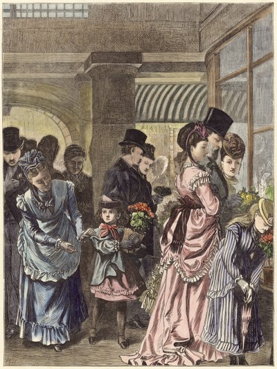 Vårtid i Covent Garden av English School