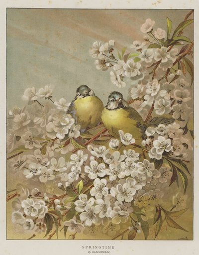 Springtime (kromolit) av English School