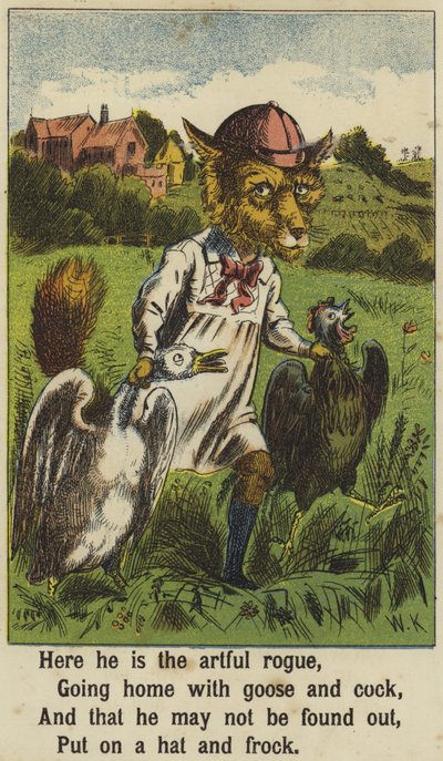 Squire Bull and the Fox av English School