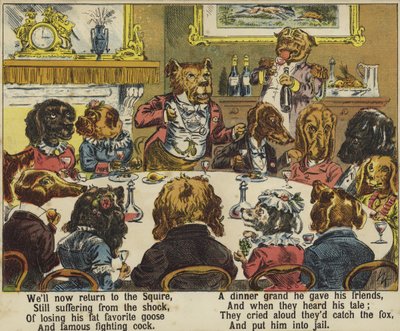 Squire Bull and the Fox av English School