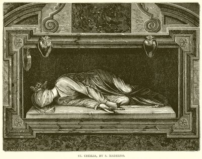 St. Cecilia, von S. Maderno von English School