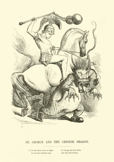 St George och den kinesiska draken av English School