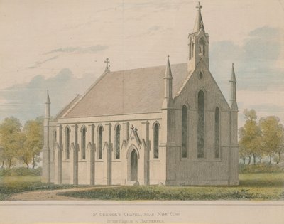 St Georges kapell i församlingen Battersea av English School