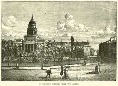 St Georges kyrka, Charlotte Square av English School