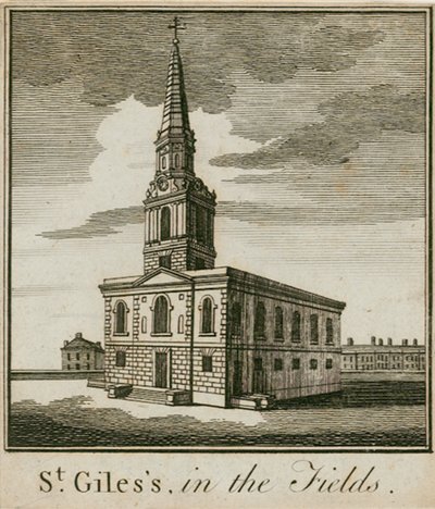 St Giles in the Fields, London av English School