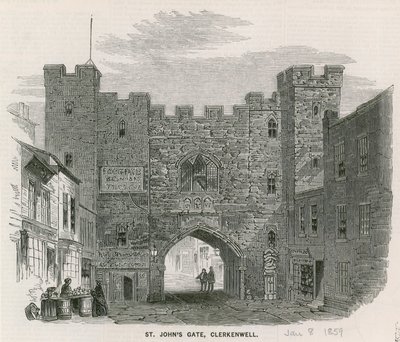 St Johns Gate, Clerkenwell av English School