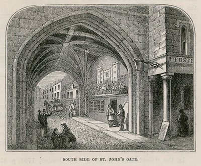 St Johns Gate, Clerkenwell av English School