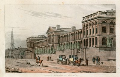 St Lukes sjukhus för galningar, Old Street av English School