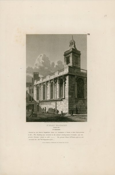 St Mary Magdalen, förenad med St Gregory, Knightrider Street, London av English School