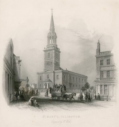 St Marys (ny kyrka), Islington av English School