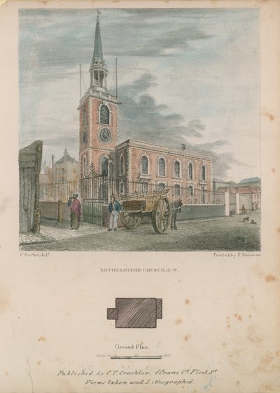 St Marys Church i Rotherhithe av English School