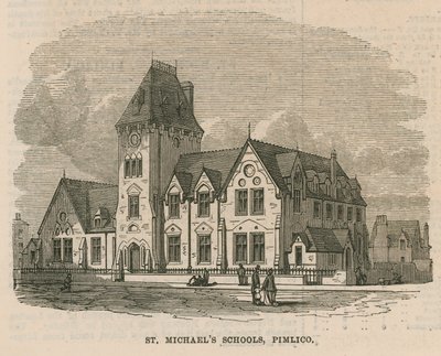 St Michaels kyrka i Pimlico av English School