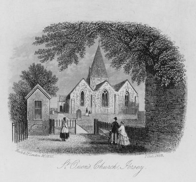 St Ouens kyrka, Jersey av English School