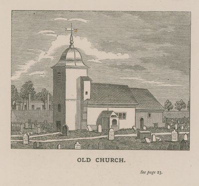 St Pancras gamla kyrka av English School