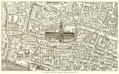 St. Pauls och dess närhet, Henrik VIII:s tid av English School