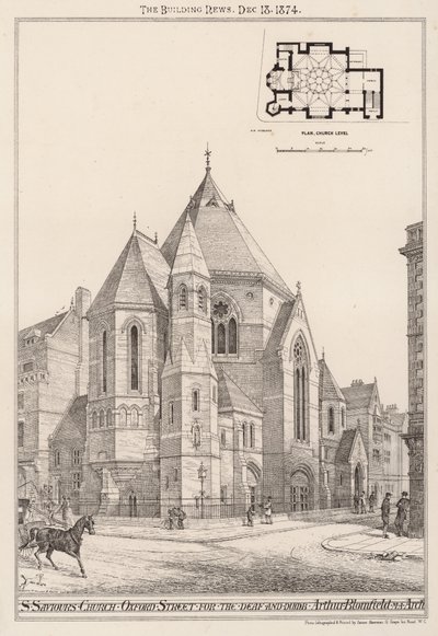 St Savios Church, Oxford Street, för dövstumma av English School