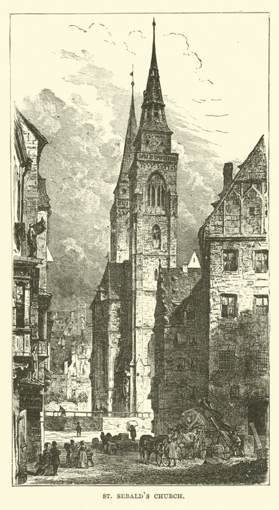St Sebalds kyrka av English School