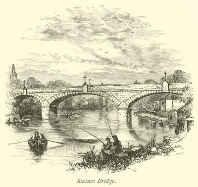 Staines Bridge av English School