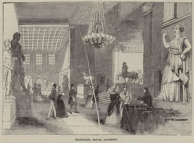 Trappa, Royal Academy, London av English School