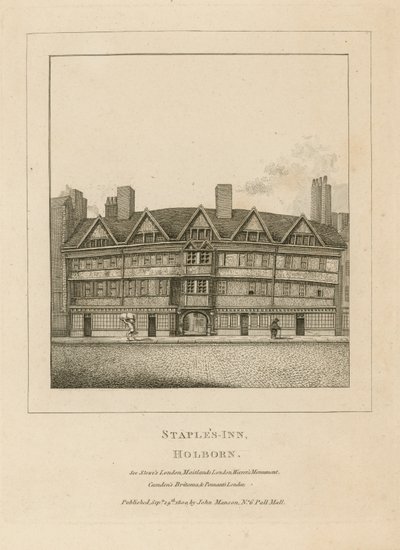 Staples Inn, Holborn av English School