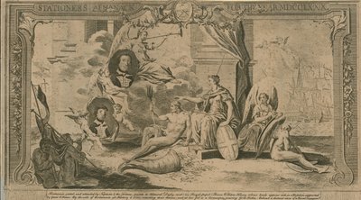 Stationers Almanach für das Jahr 1780 von English School