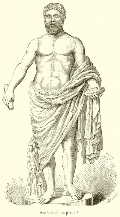 Staty av Jupiter av English School