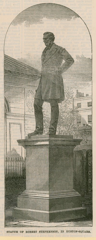 Staty av Robert Stephenson av English School
