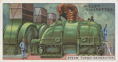 Ångturbogenerator av English School